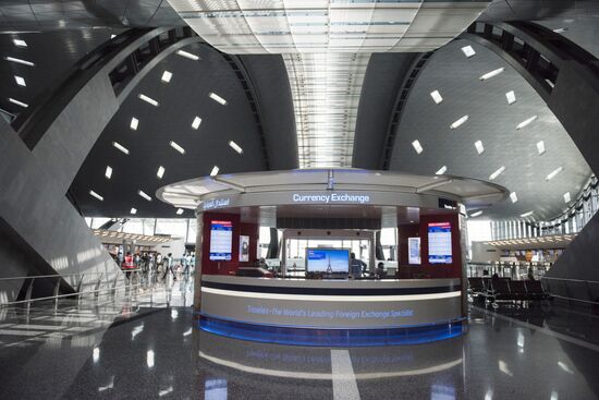 Hamad International Airport in Doha