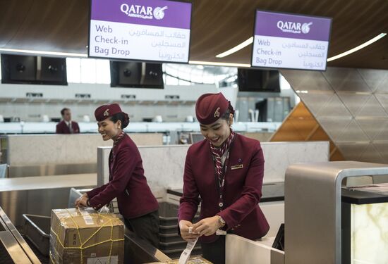 Hamad International Airport in Doha