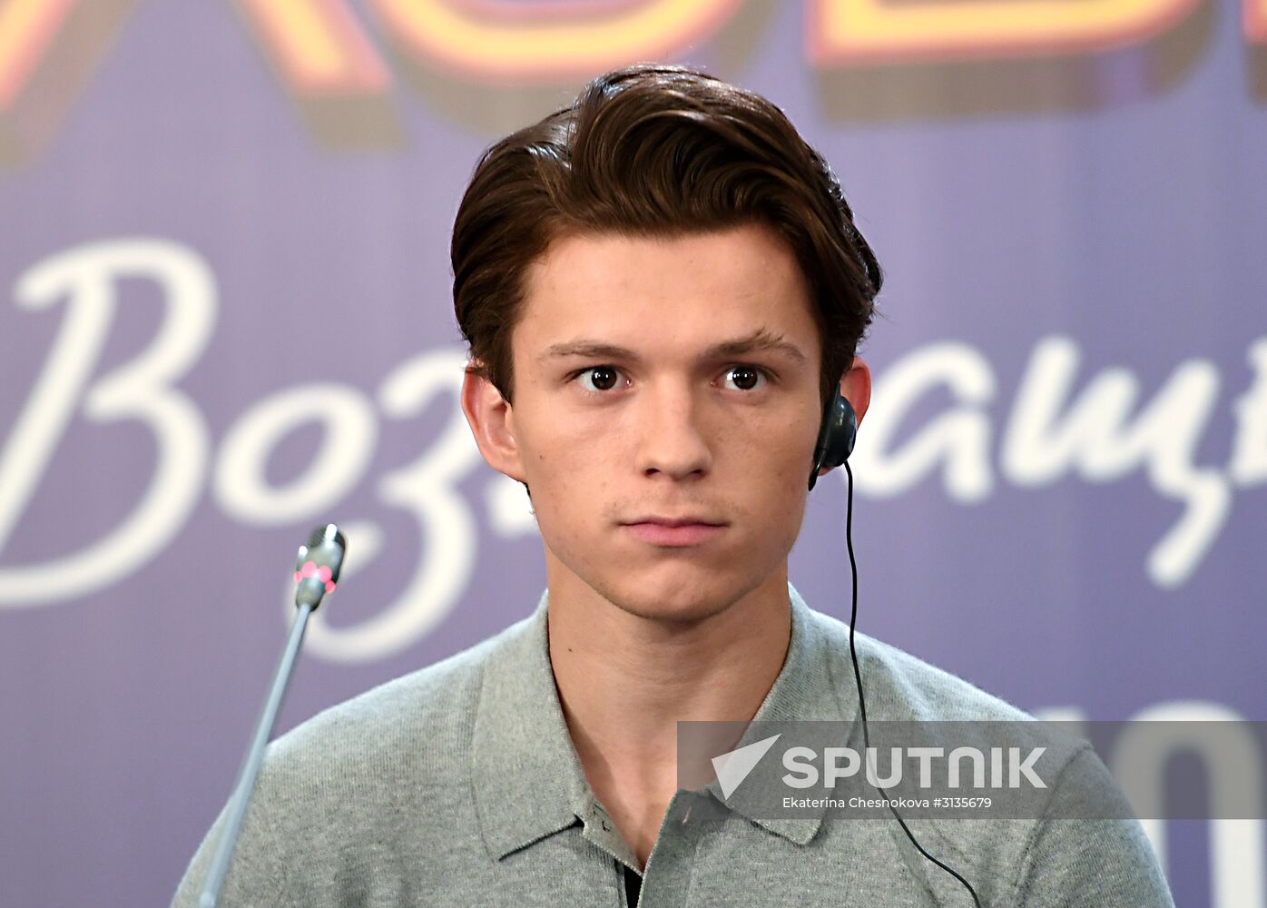 News conference with cast and crew of Spider-Man: Homecoming