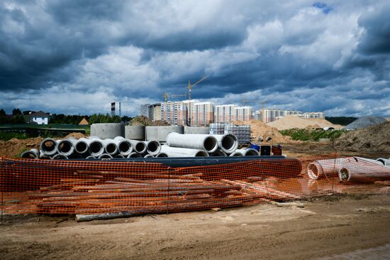 Construction of startup facility No. 5 of Central Ring Road