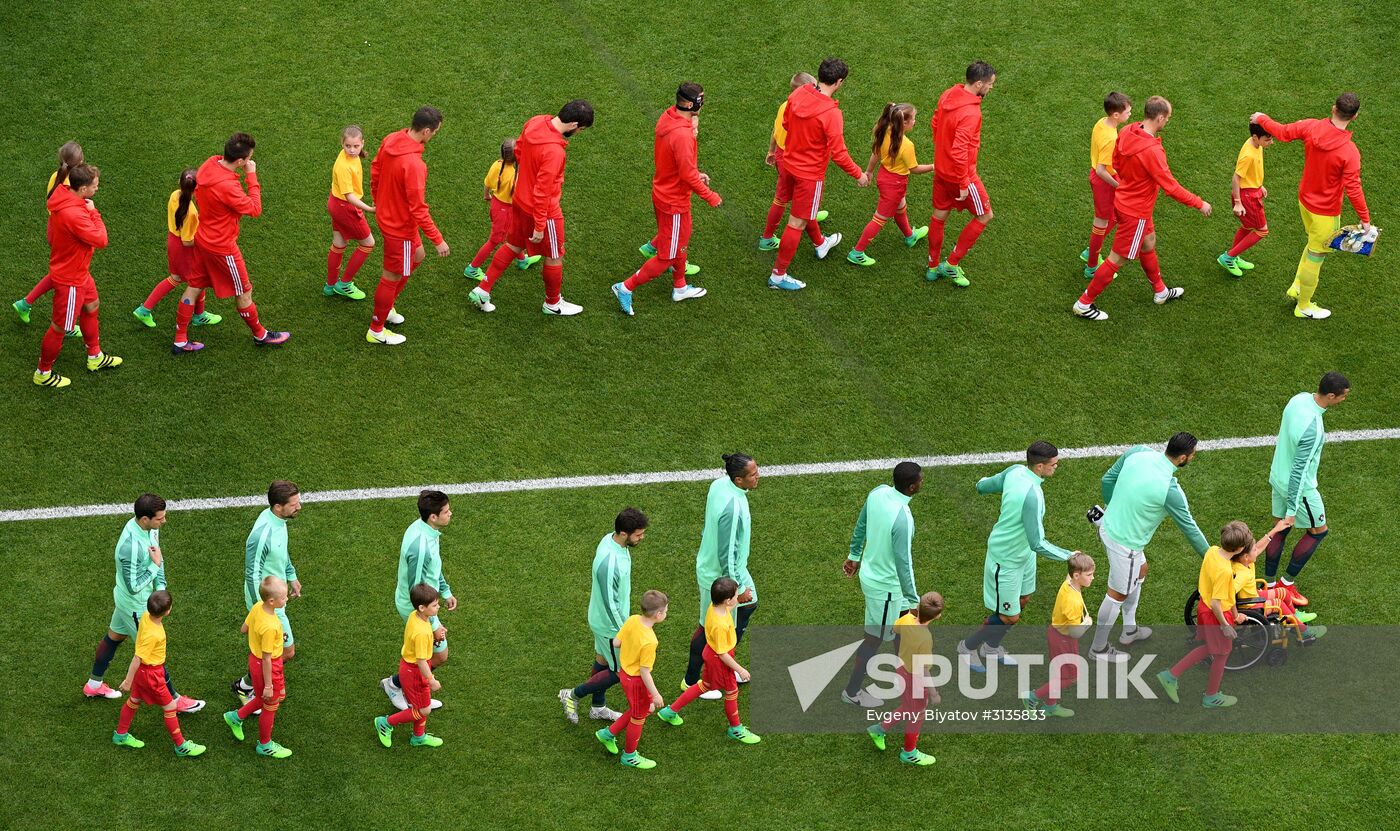 Football. 2017 FIFA Confederations Cup. Russia vs. Portugal