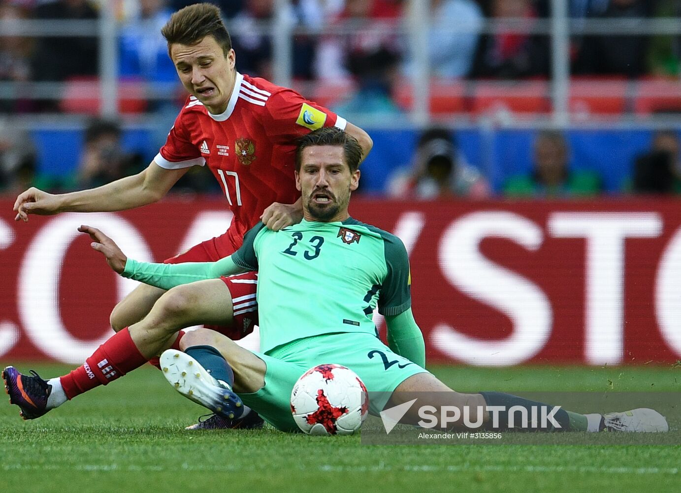 Football. 2017 FIFA Confederations Cup. Russia vs. Portugal