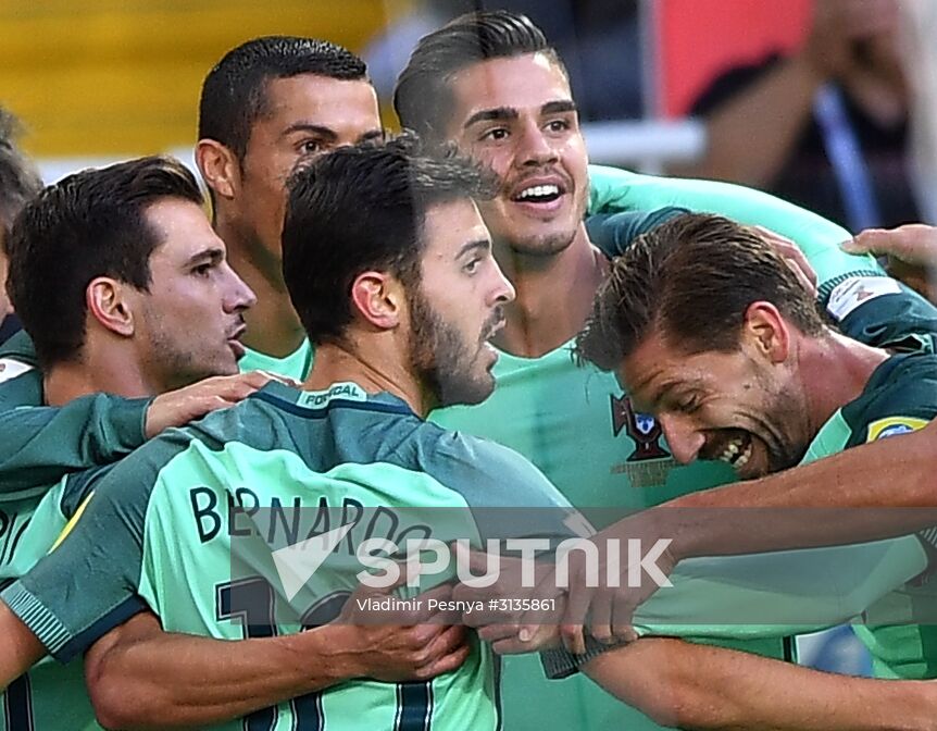 Football. 2017 FIFA Confederations Cup. Russia vs. Portugal