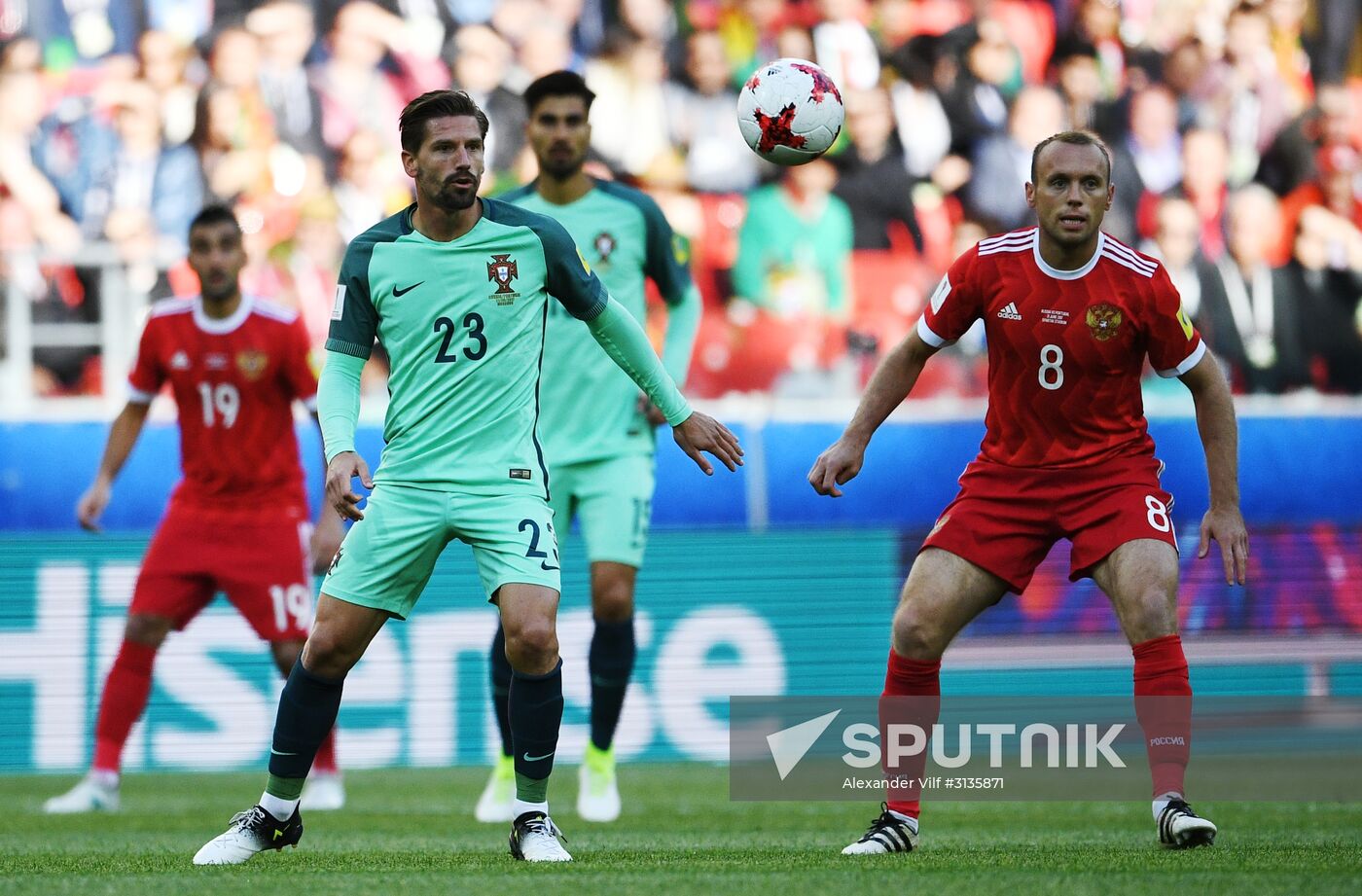 Football. 2017 FIFA Confederations Cup. Russia vs. Portugal