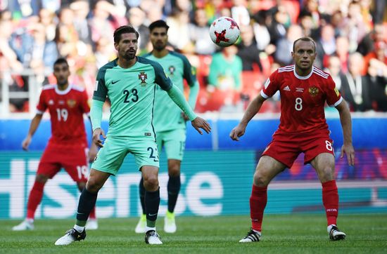 Football. 2017 FIFA Confederations Cup. Russia vs. Portugal