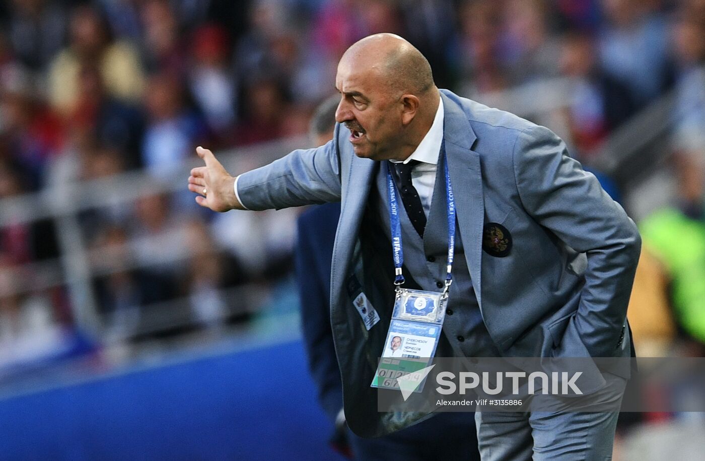 Football. 2017 FIFA Confederations Cup. Russia vs. Portugal