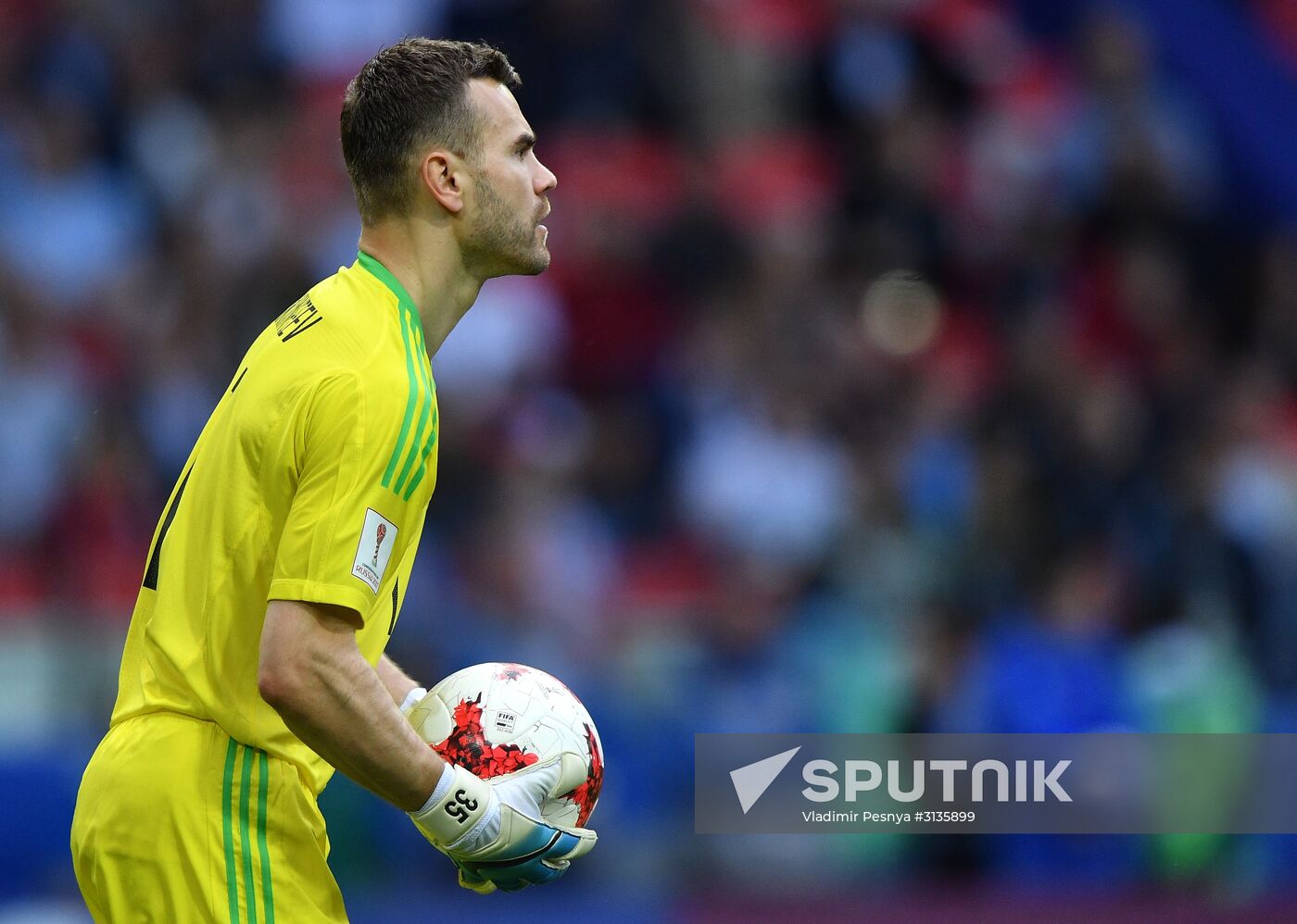 Football. 2017 FIFA Confederations Cup. Russia vs. Portugal