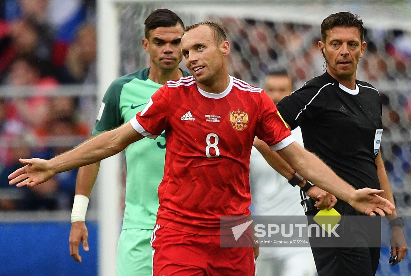 Football. 2017 FIFA Confederations Cup. Russia vs. Portugal