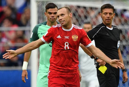 Football. 2017 FIFA Confederations Cup. Russia vs. Portugal