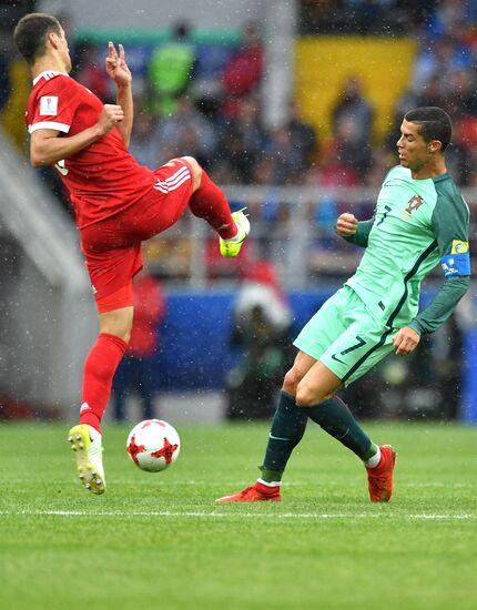 Football. 2017 FIFA Confederations Cup. Russia vs. Portugal