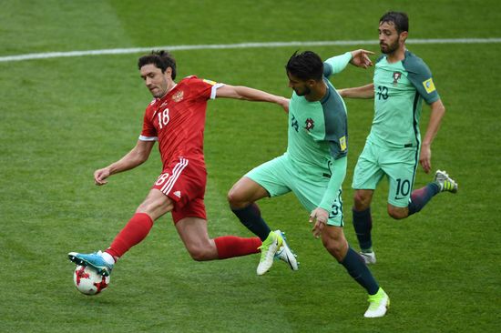 Football. 2017 FIFA Confederations Cup. Russia vs. Portugal