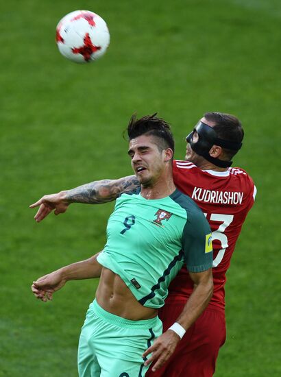 Football. 2017 FIFA Confederations Cup. Russia vs. Portugal