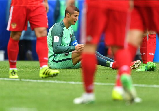 Football. 2017 FIFA Confederations Cup. Russia vs. Portugal