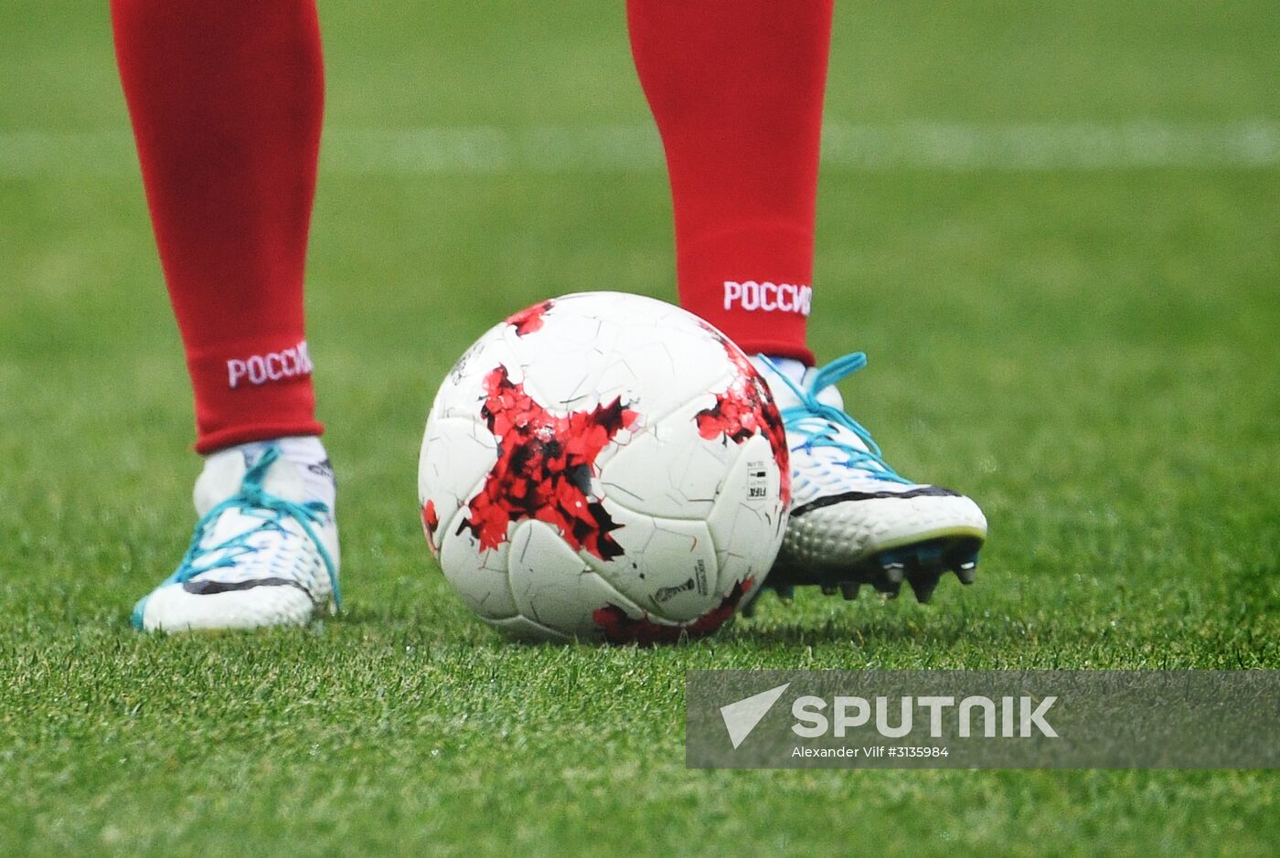 Football. 2017 FIFA Confederations Cup. Russia vs. Portugal
