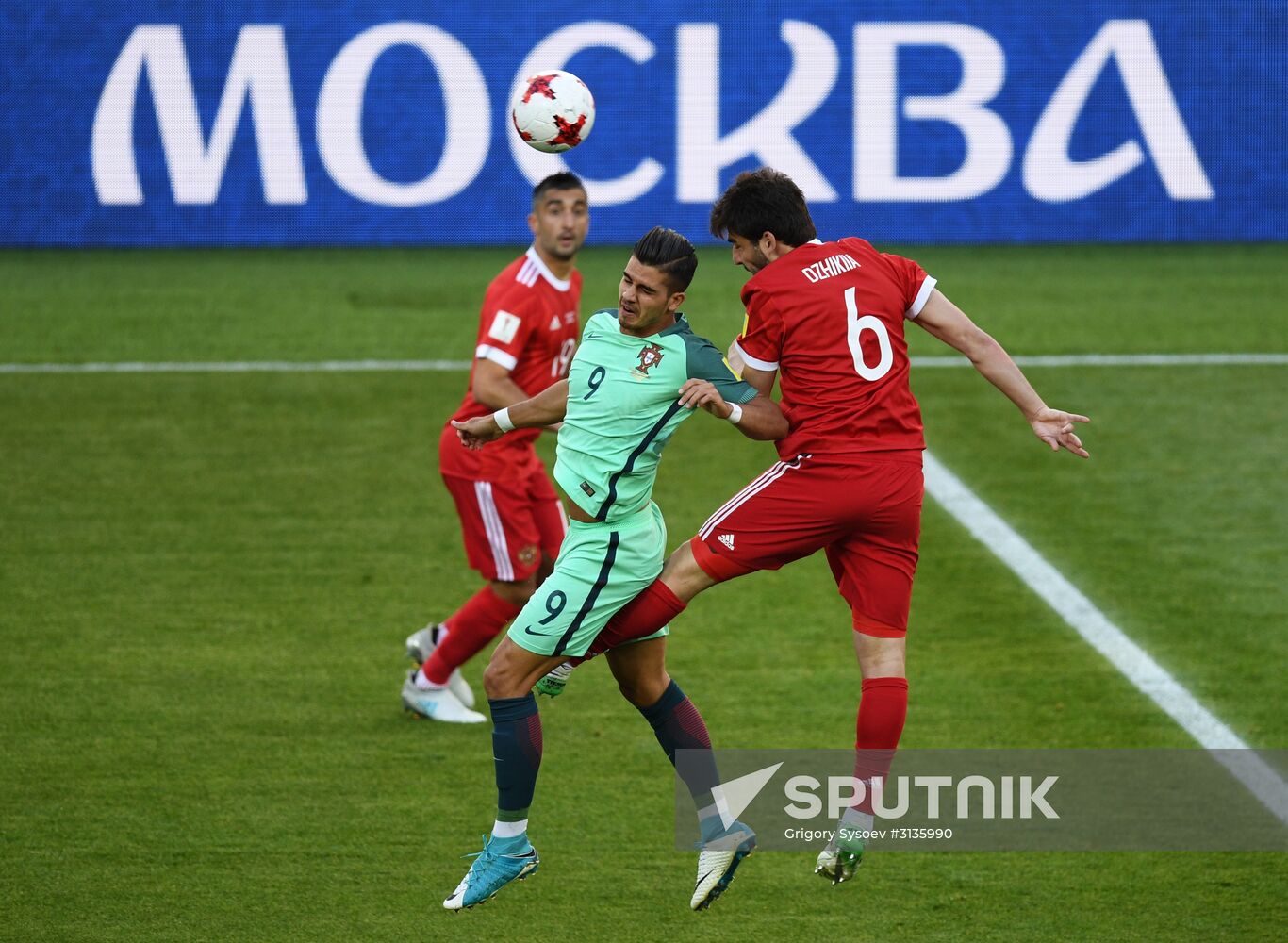 Football. 2017 FIFA Confederations Cup. Russia vs. Portugal