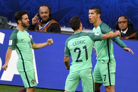 Football. 2017 FIFA Confederations Cup. Russia vs. Portugal