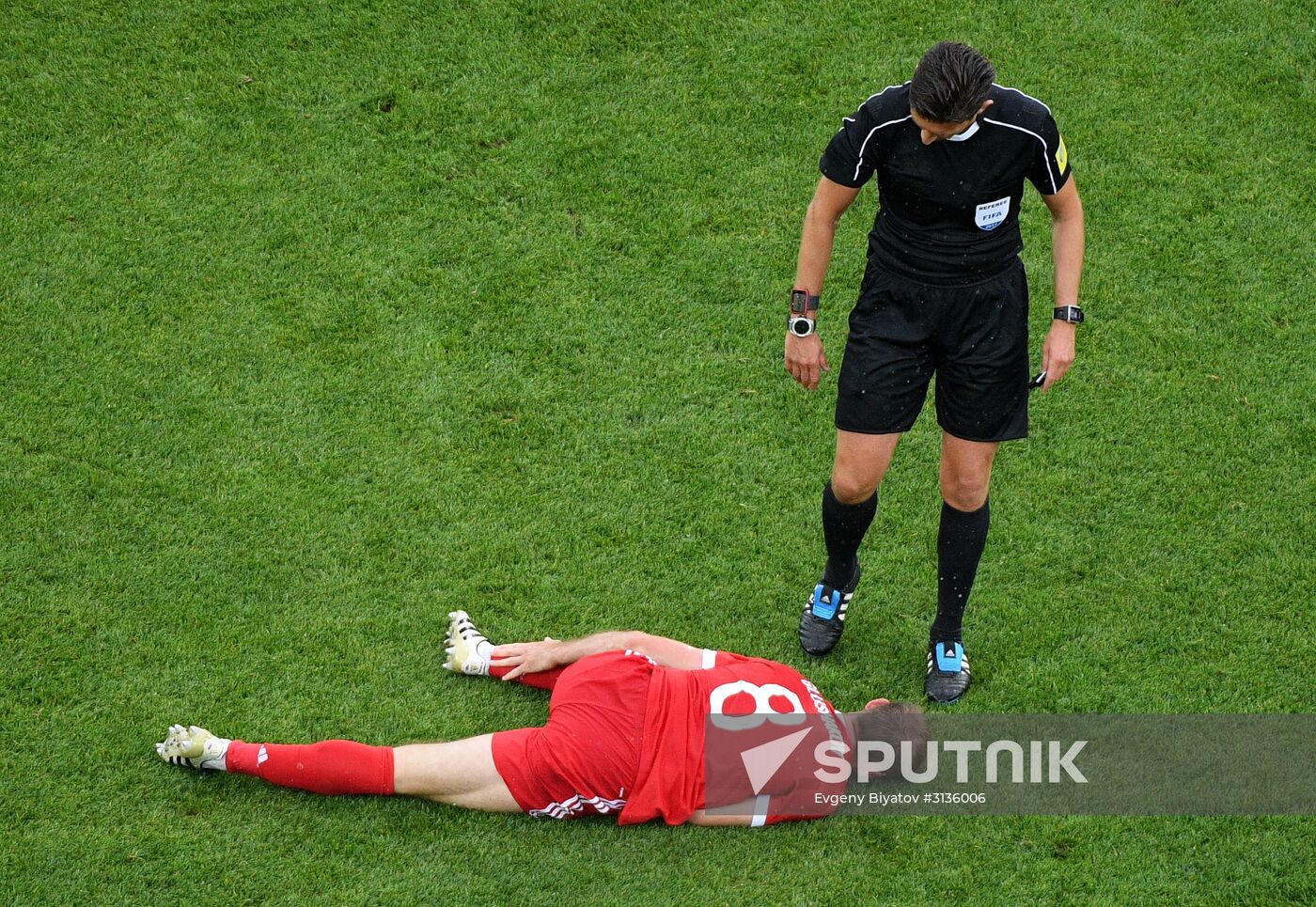 Football. 2017 FIFA Confederations Cup. Russia vs. Portugal