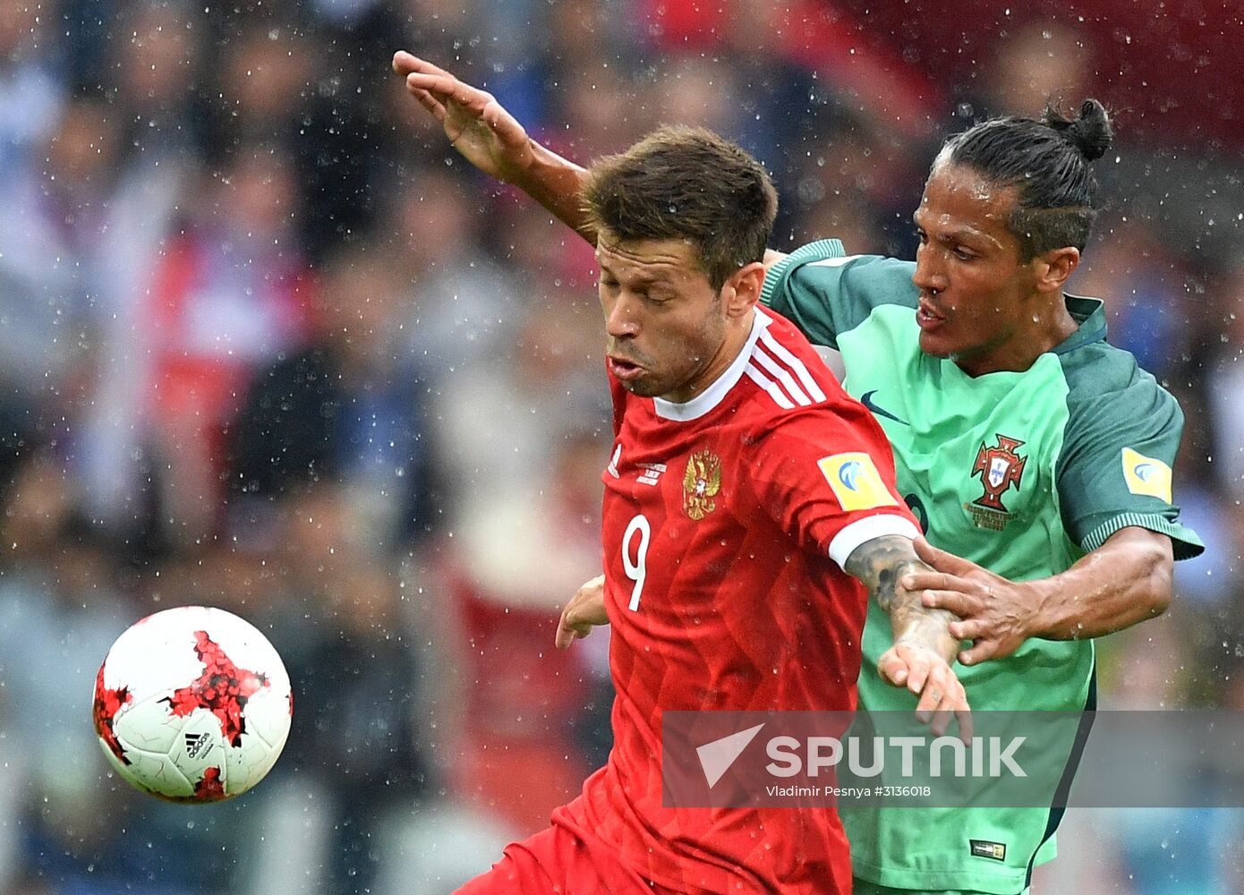 Football. 2017 FIFA Confederations Cup. Russia vs. Portugal