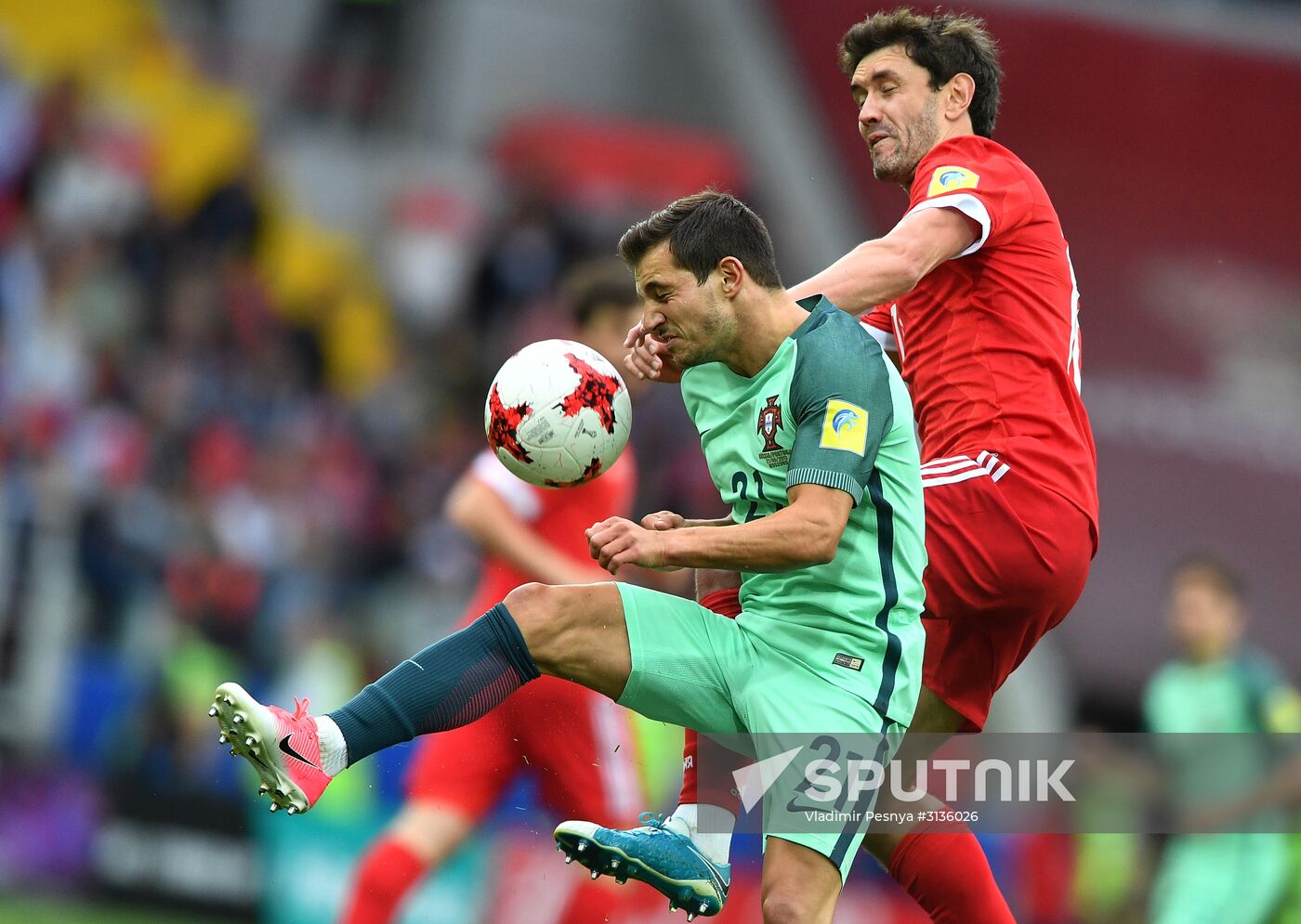 Football. 2017 FIFA Confederations Cup. Russia vs. Portugal