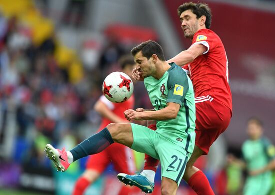 Football. 2017 FIFA Confederations Cup. Russia vs. Portugal