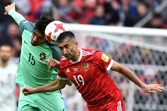 Football. 2017 FIFA Confederations Cup. Russia vs. Portugal