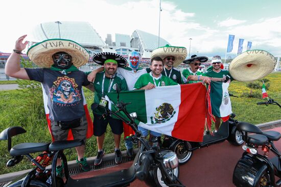 Football. 2017 FIFA Confederations Cup. Mexico vs. New Zealand