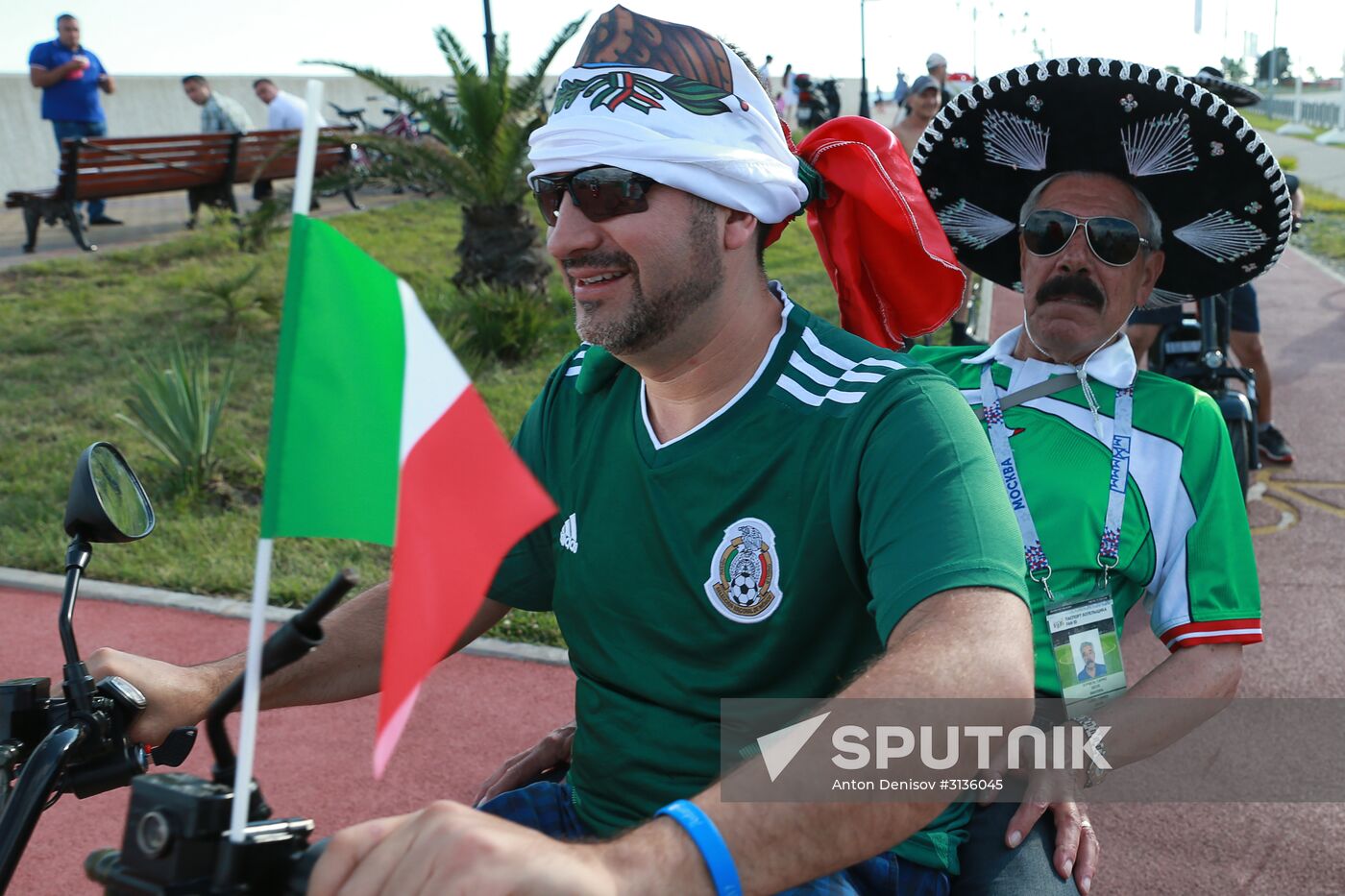 Football. 2017 FIFA Confederations Cup. Mexico vs. New Zealand