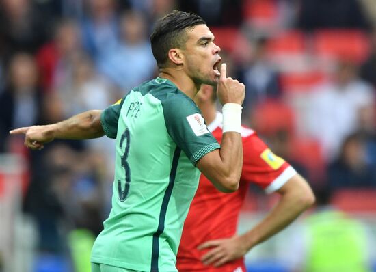 Football. 2017 FIFA Confederations Cup. Russia vs. Portugal