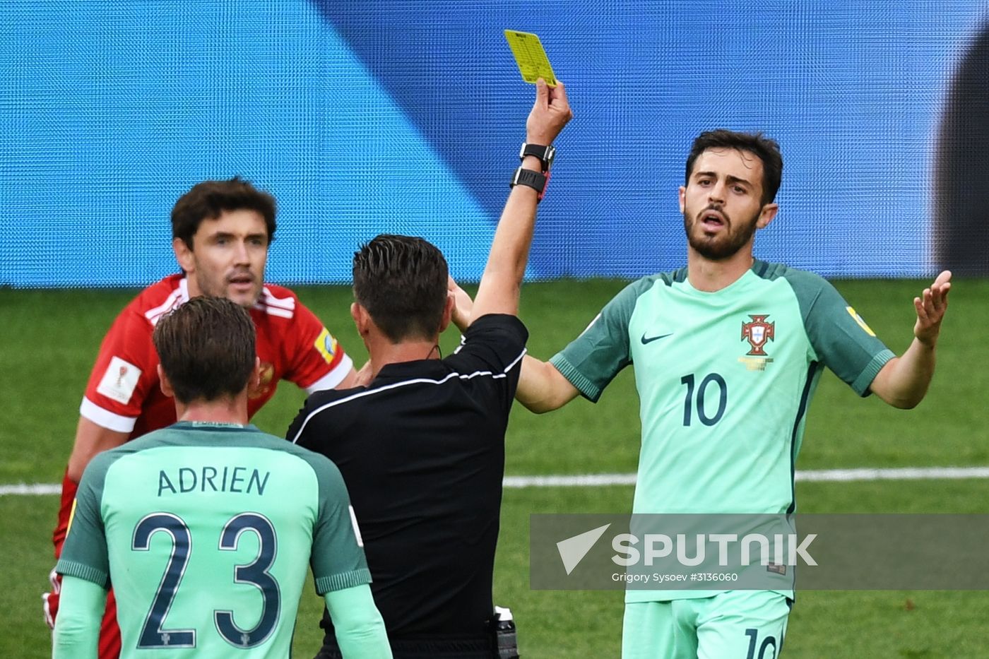Football. 2017 FIFA Confederations Cup. Russia vs. Portugal