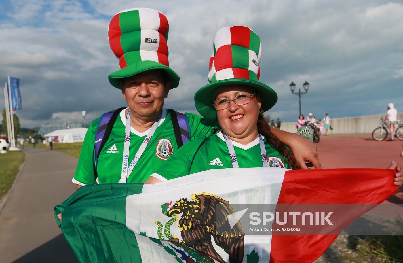 Football. 2017 FIFA Confederations Cup. Mexico vs. New Zealand