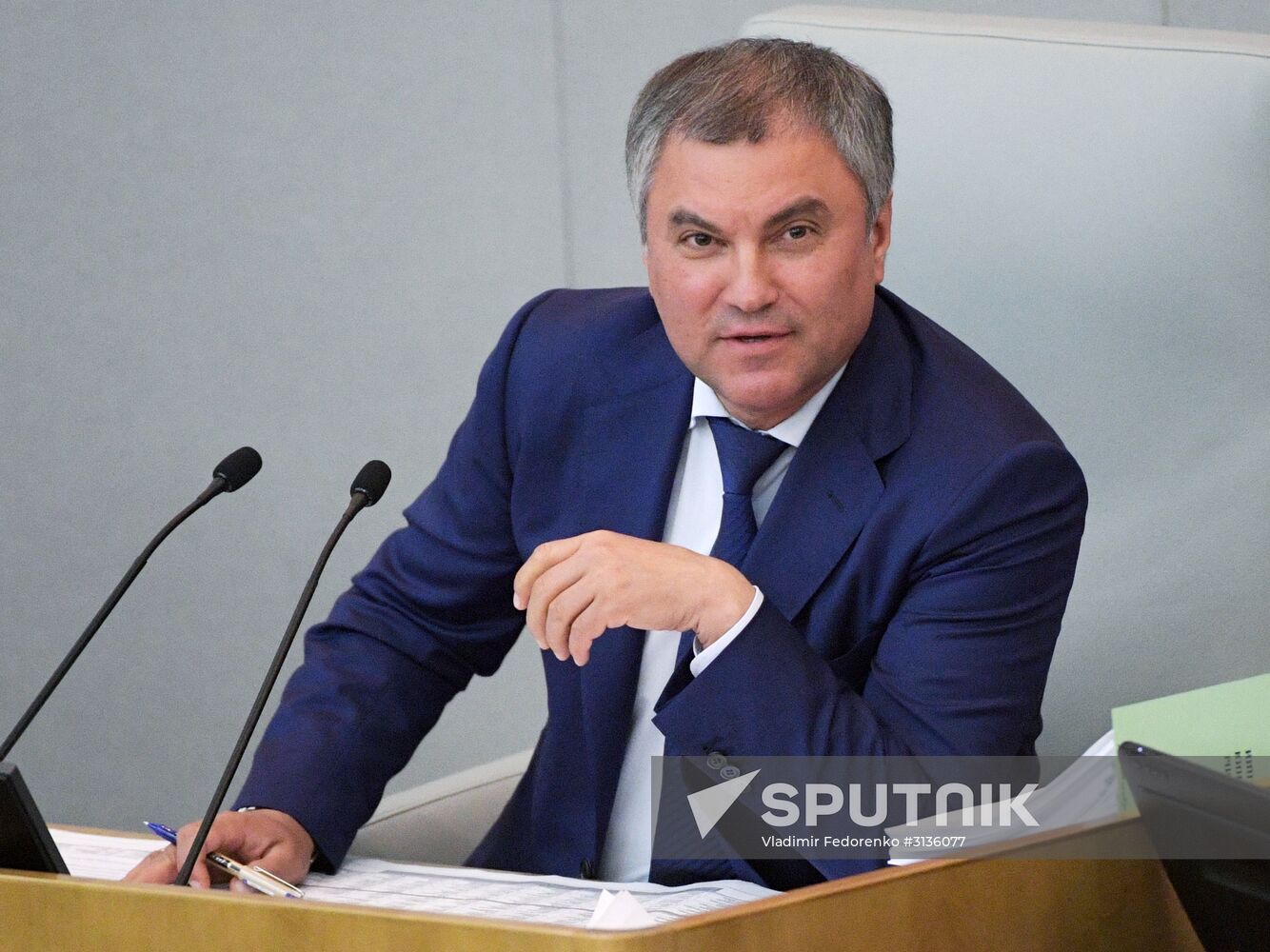 State Duma plenary meeting