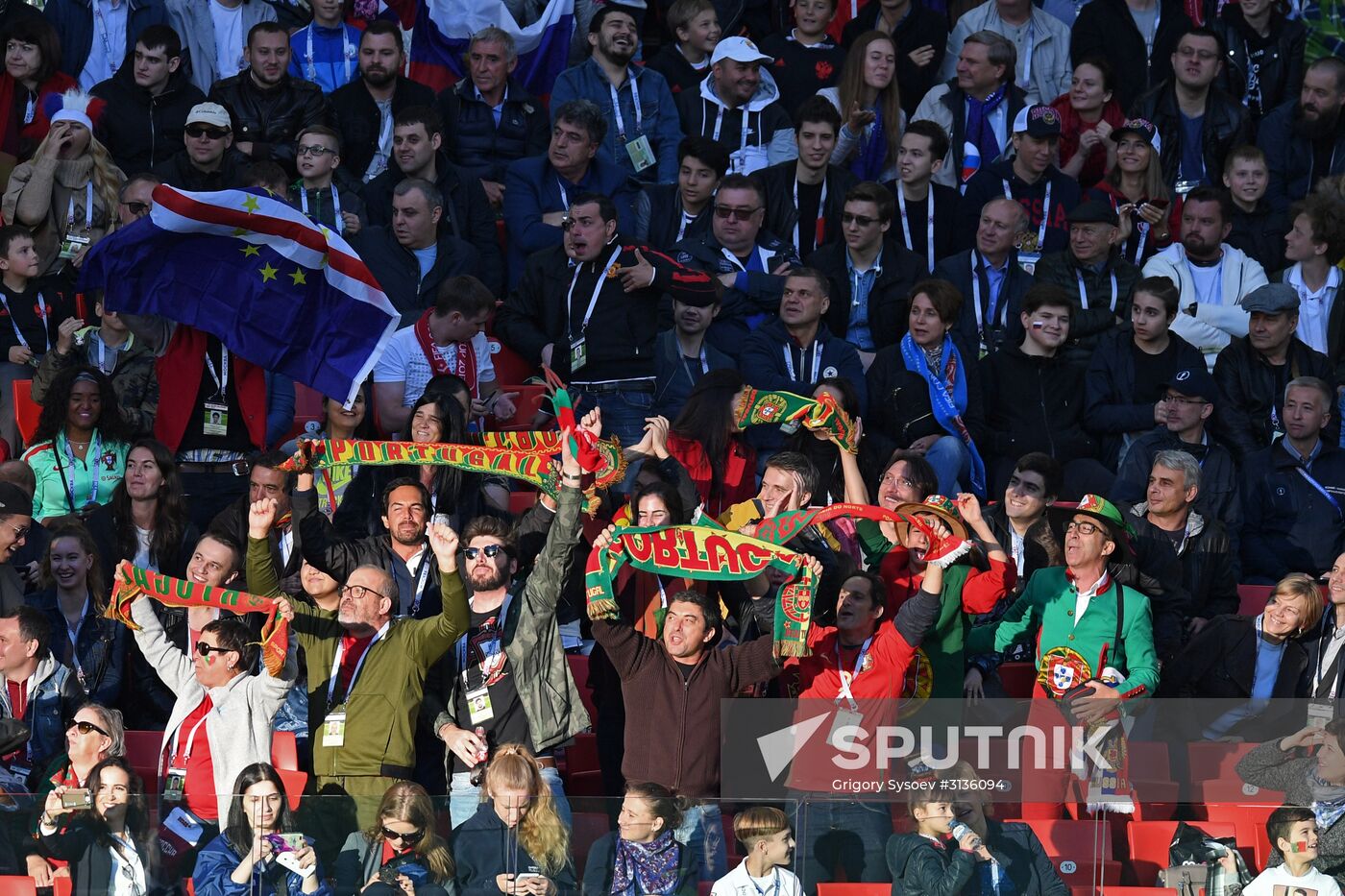 Football. 2017 FIFA Confederations Cup. Russia vs. Portugal
