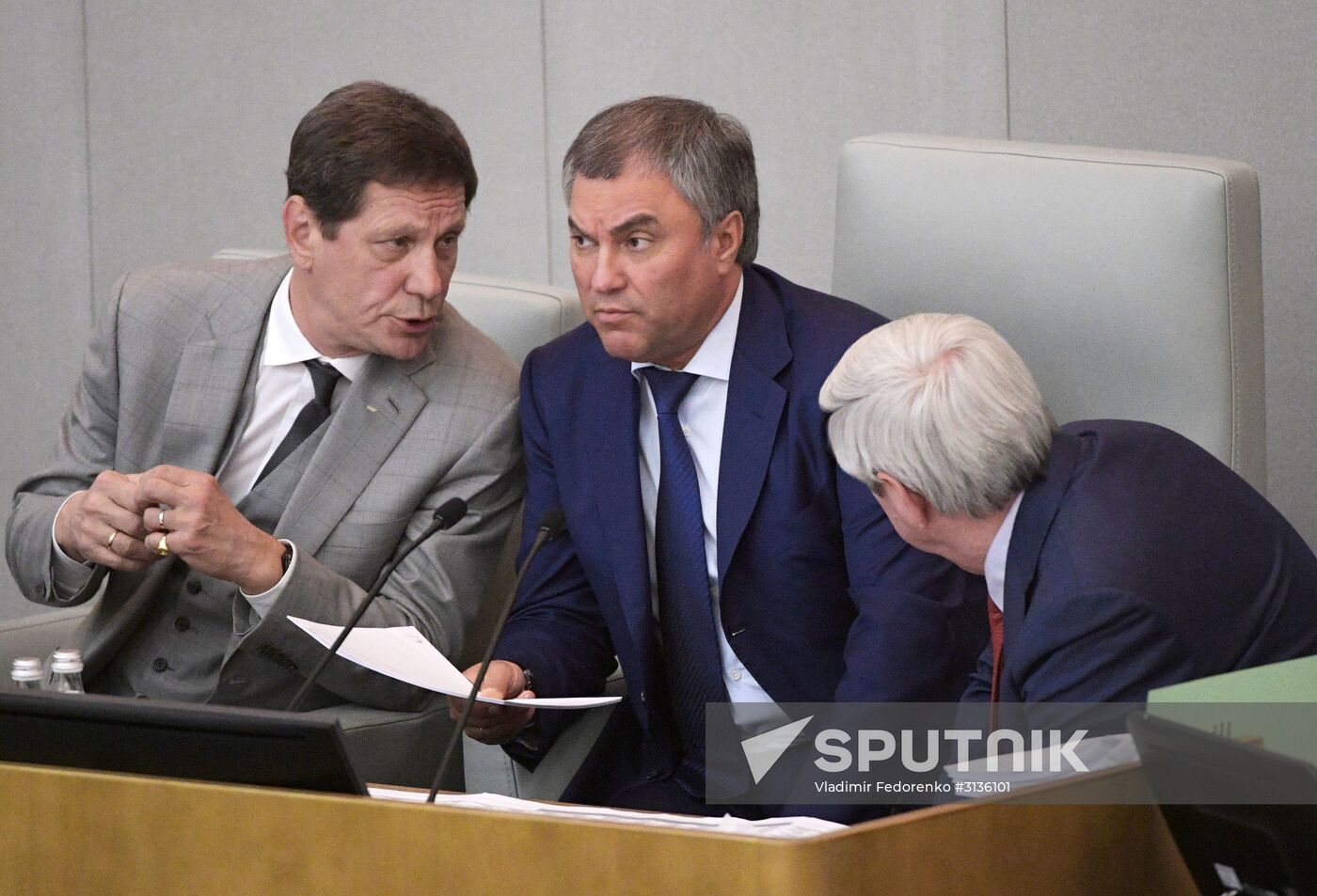 Duma plenary meeting