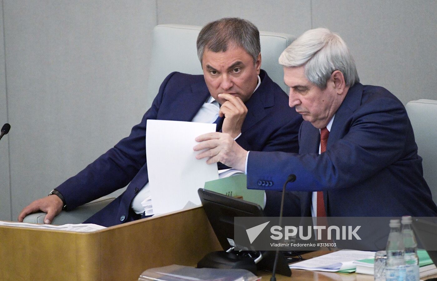 State Duma plenary meeting