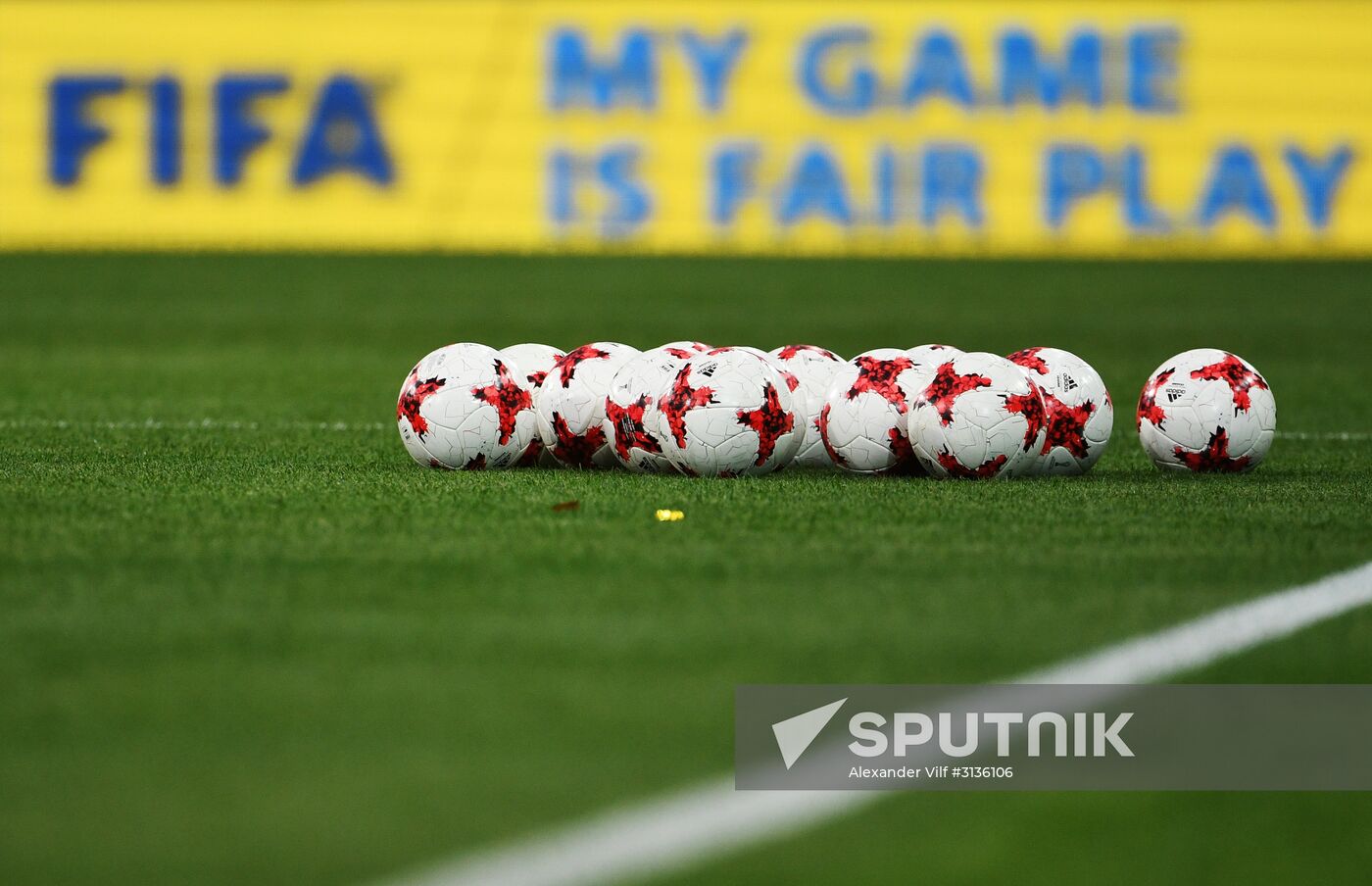 Football. 2017 FIFA Confederations Cup. Russia vs. Portugal