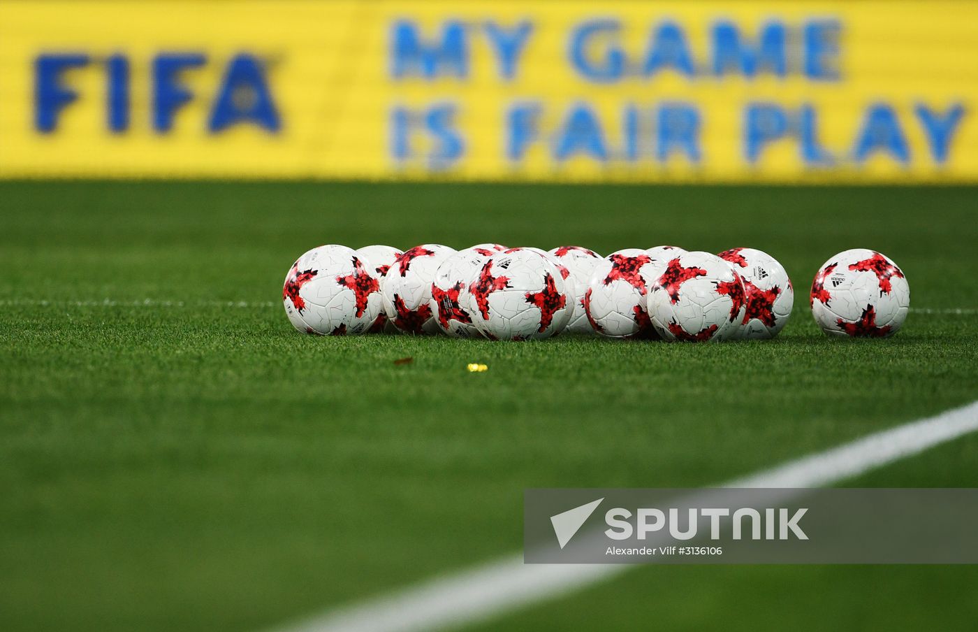 Football. 2017 FIFA Confederations Cup. Russia vs. Portugal