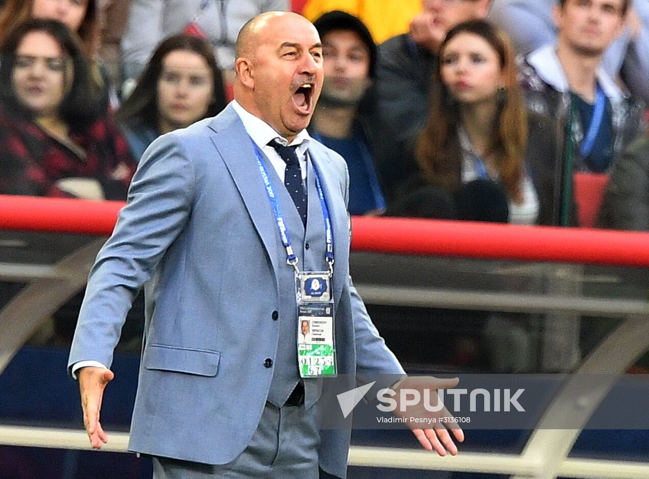 Football. 2017 FIFA Confederations Cup. Russia vs. Portugal