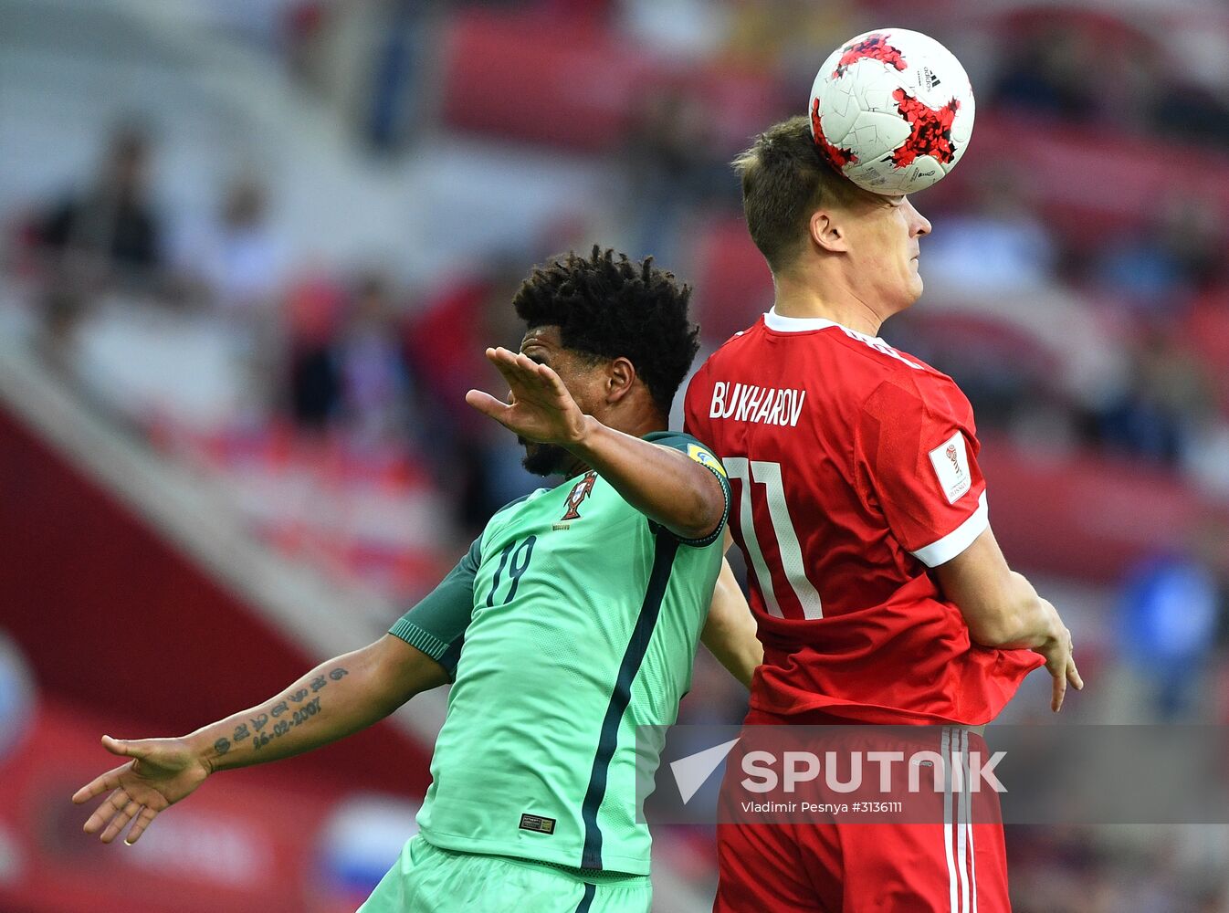 Football. 2017 FIFA Confederations Cup. Russia vs. Portugal