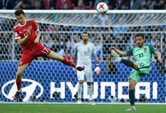 Football. 2017 FIFA Confederations Cup. Russia vs. Portugal