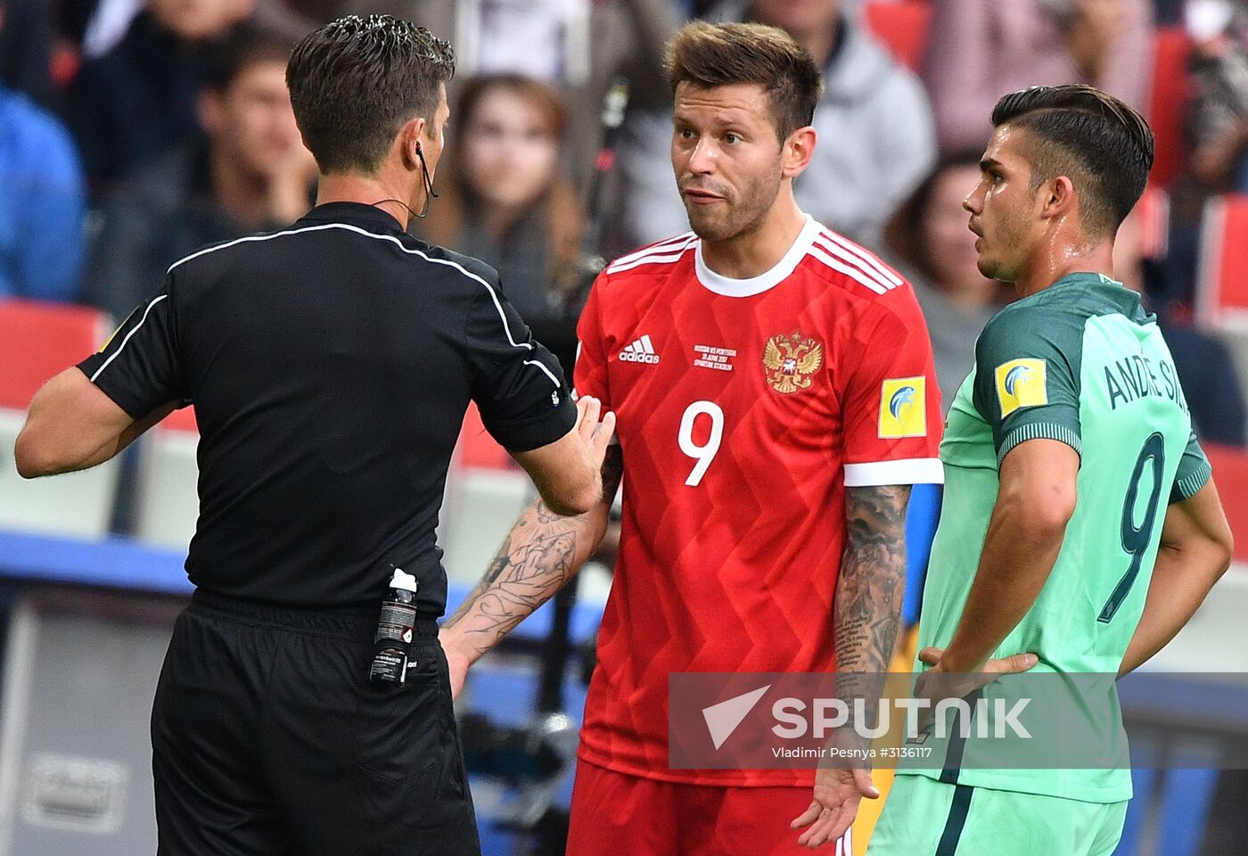 Football. 2017 FIFA Confederations Cup. Russia vs. Portugal