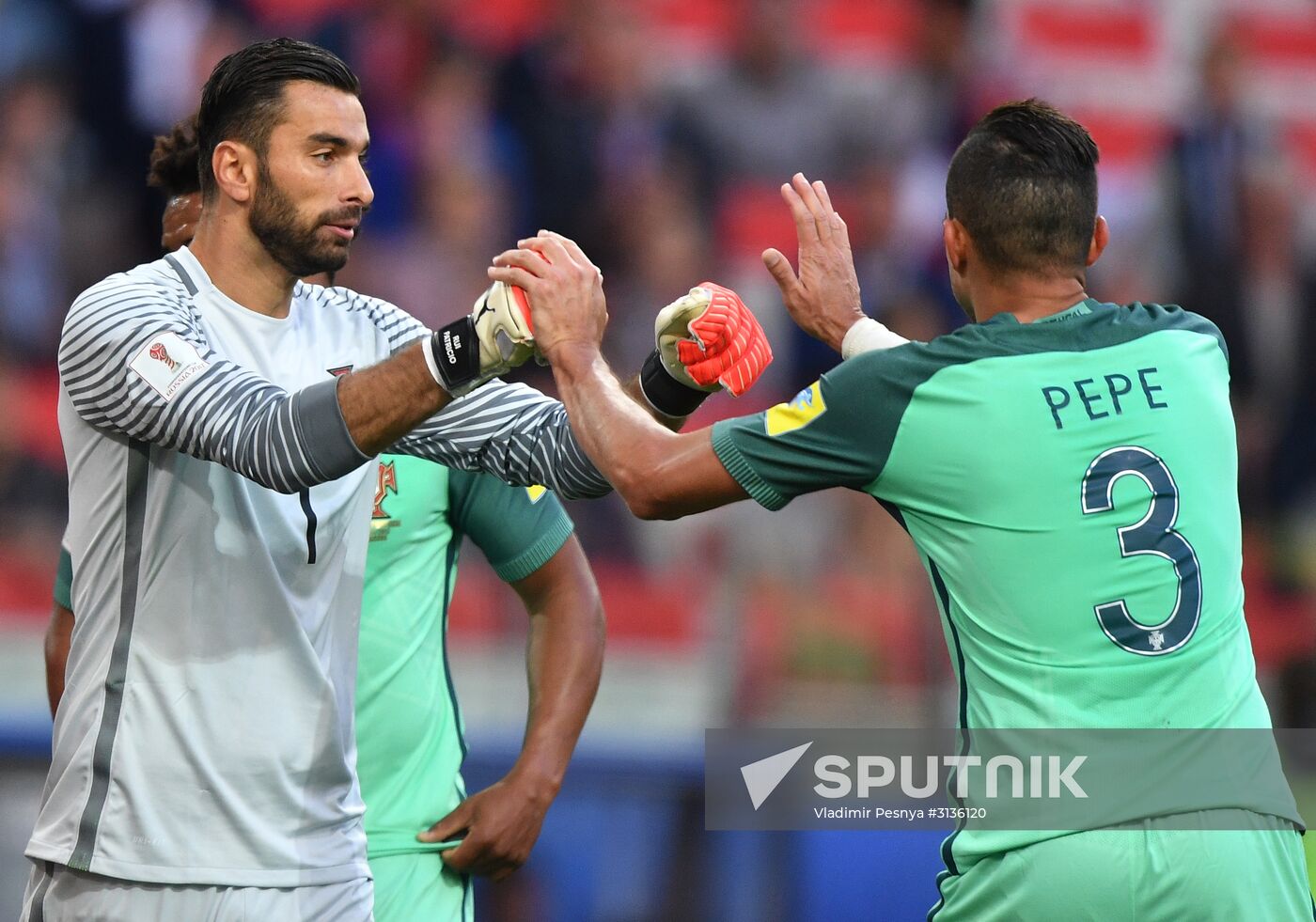 Football. 2017 FIFA Confederations Cup. Russia vs. Portugal