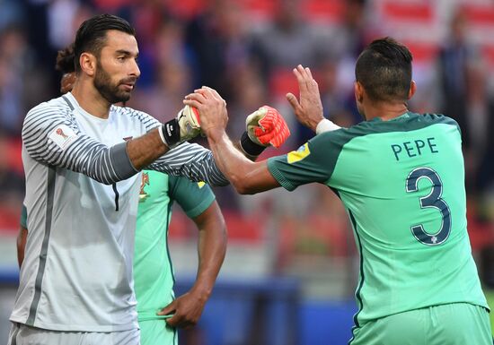 Football. 2017 FIFA Confederations Cup. Russia vs. Portugal