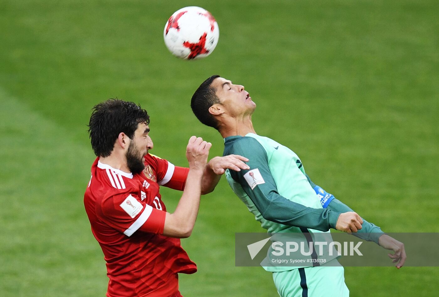 Football. 2017 FIFA Confederations Cup. Russia vs. Portugal