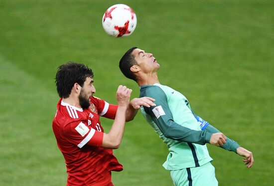 Football. 2017 FIFA Confederations Cup. Russia vs. Portugal