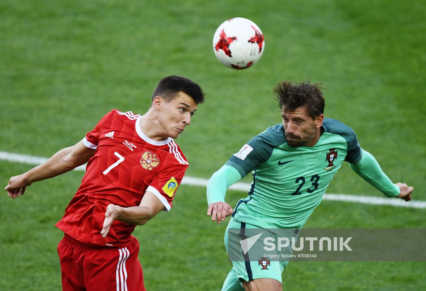 Football. 2017 FIFA Confederations Cup. Russia vs. Portugal