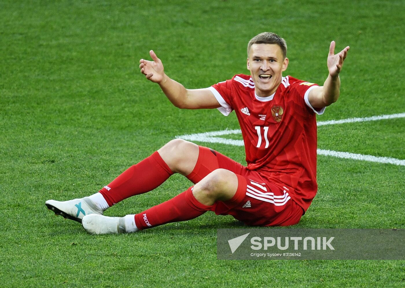 Football. 2017 FIFA Confederations Cup. Russia vs. Portugal