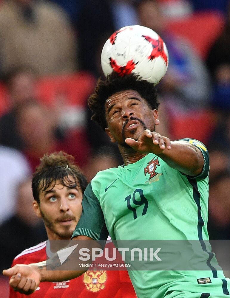 Football. 2017 FIFA Confederations Cup. Russia vs. Portugal