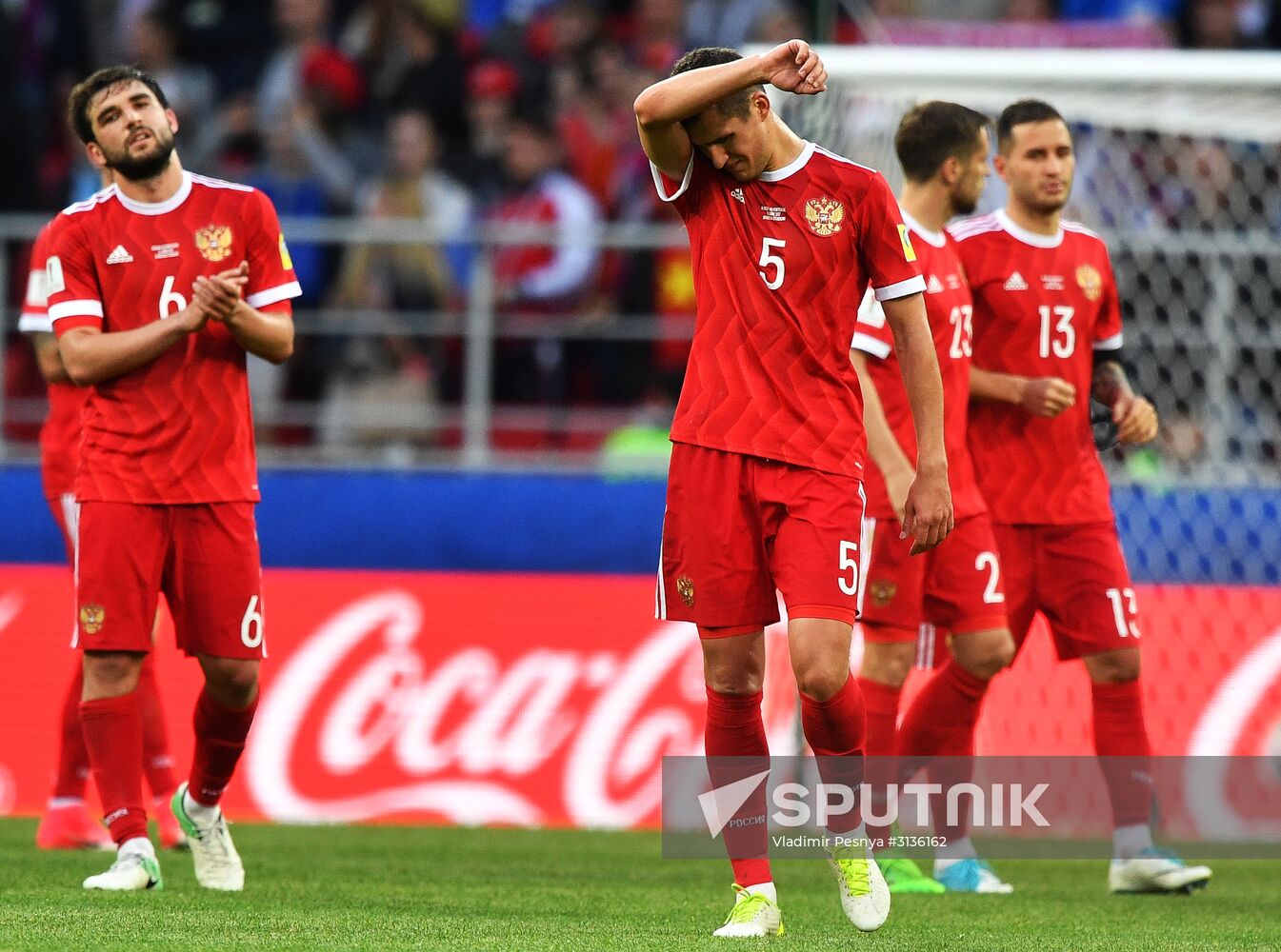 Football. 2017 FIFA Confederations Cup. Russia vs. Portugal