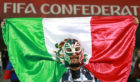 Football. 2017 FIFA Confederations Cup. Mexico vs. New Zealand