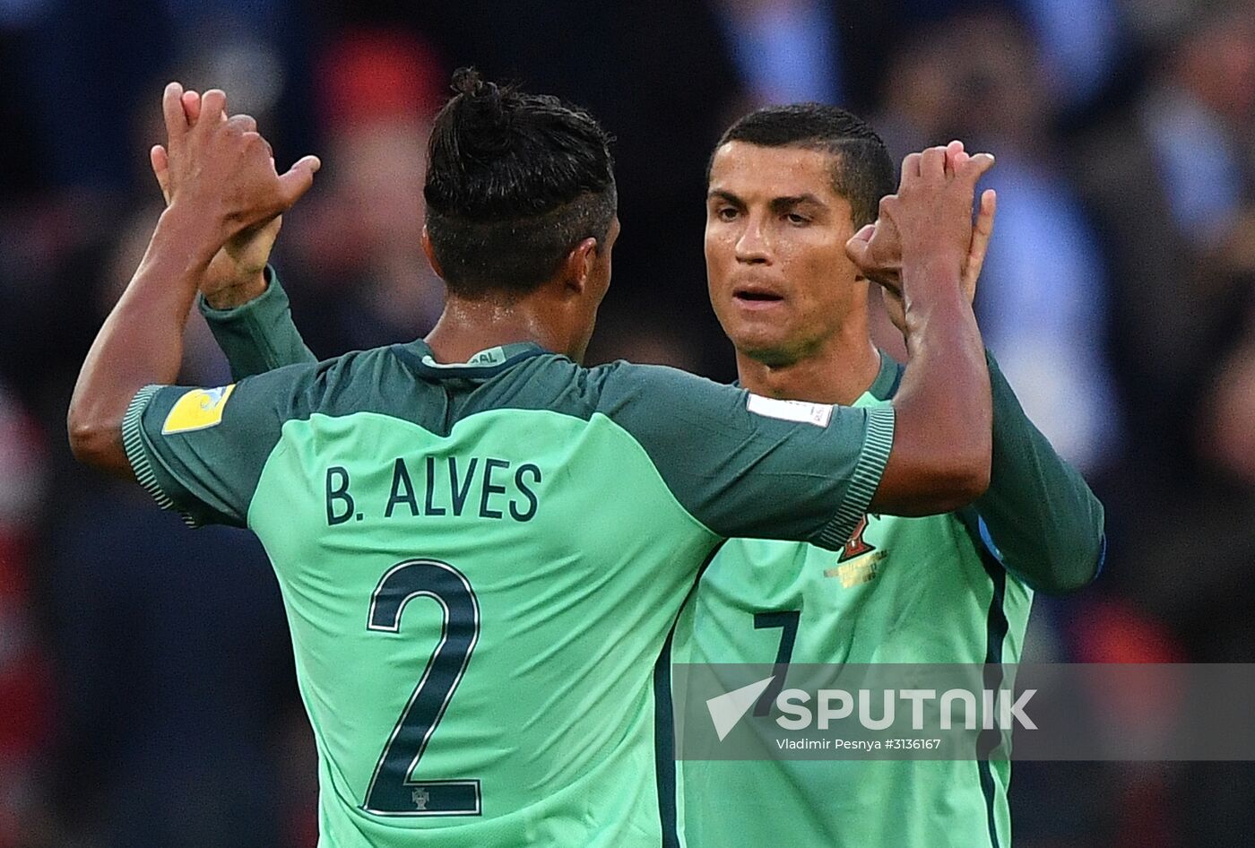 Football. 2017 FIFA Confederations Cup. Russia vs. Portugal